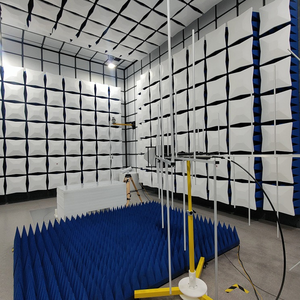 Radié, radio-fréquence, salle d'essai d'immunité de champ électromagnétique
